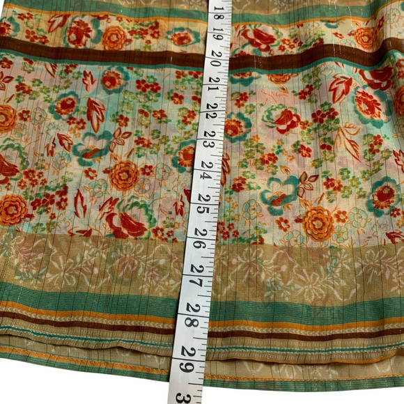 Vintage Pierre Cardin Top Women's Size 2x Sequined Retroglam Beaded Gold Sheer - Picture 7 of 7